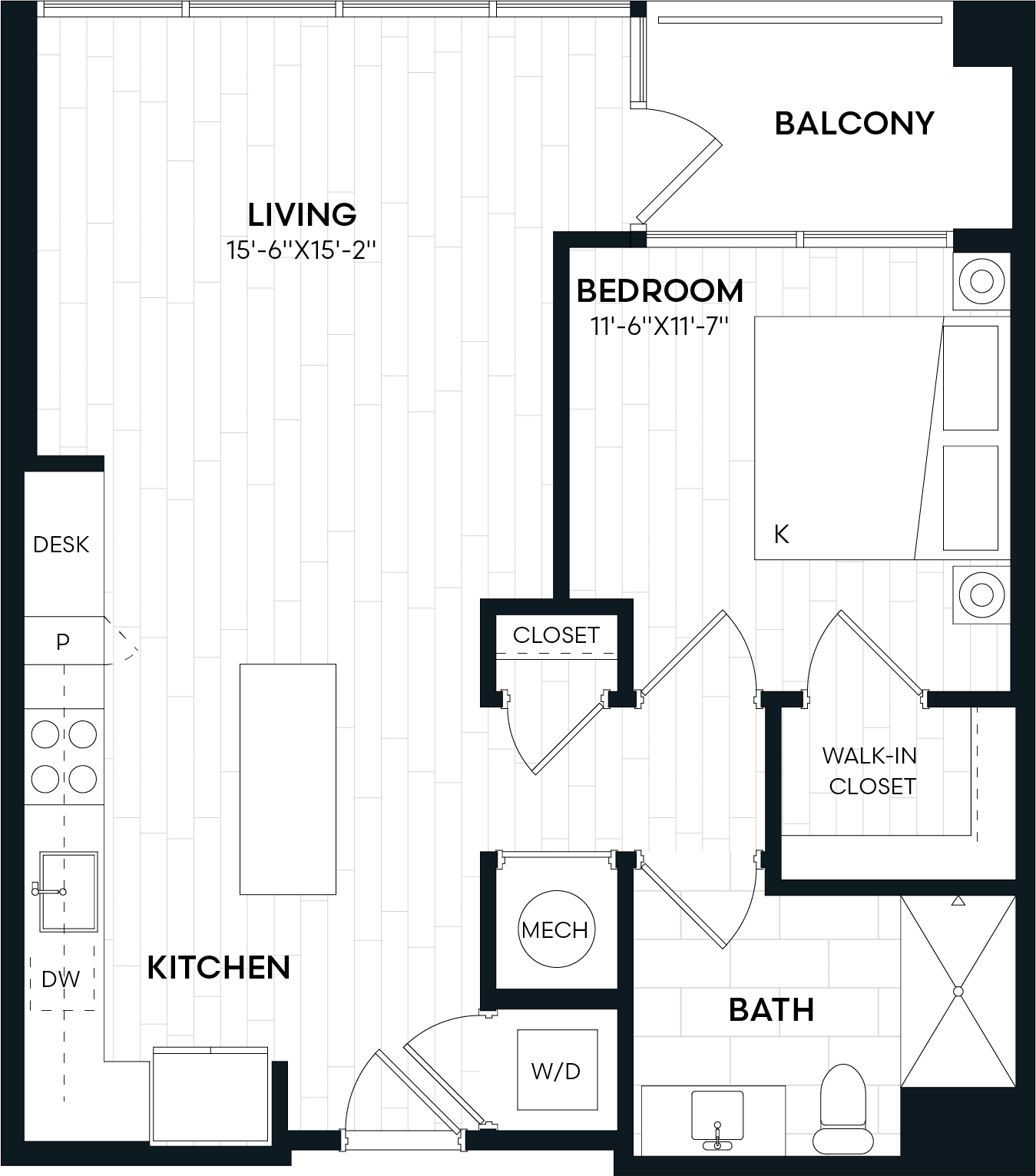 1 Bed/1 Bath-1L ALT